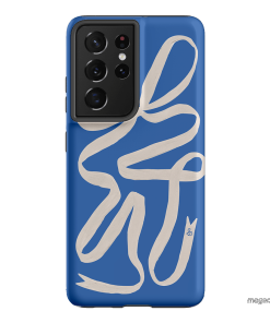 Something Blue Ribbon Printed Phone Cases Samsung Galaxy S21 Ultra / Armoured by Jasmine Dowling - The Dairy