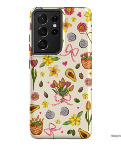Bouquets & Bows Printed Phone Cases Samsung Galaxy S21 Ultra / Armoured by BG. Studio - The Dairy