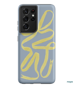 Sorbet Ribbon Printed Phone Cases Samsung Galaxy S21 Ultra / Armoured by Jasmine Dowling - The Dairy