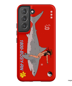 1800-Busy Rn in Red Printed Phone Cases Samsung Galaxy S22 / Armoured by Easty Beasty - The Dairy
