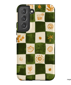 Afternoon Mezze Printed Phone Cases Samsung Galaxy S22 / Armoured by Charlie Taylor - The Dairy