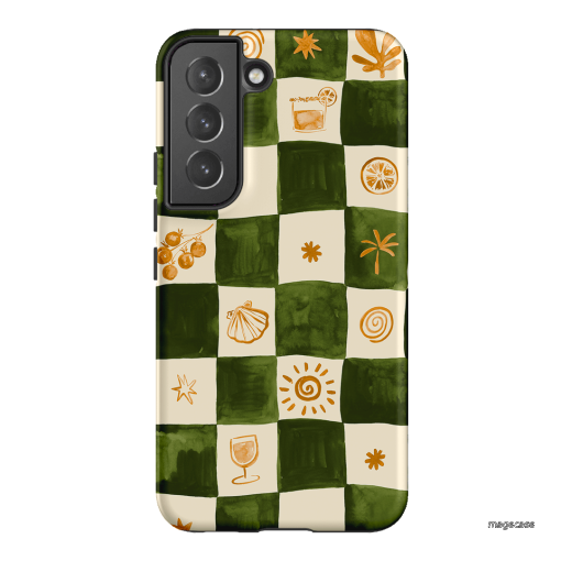 Afternoon Mezze Printed Phone Cases Samsung Galaxy S22 / Armoured by Charlie Taylor - The Dairy
