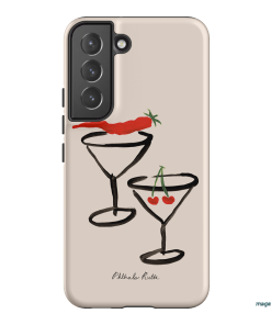 Chilli Cherry Printed Phone Cases by Phthalo Ruth - The Dairy