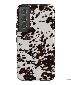 Cowhide Charm Printed Phone Cases Samsung Galaxy S22 / Armoured by The Dairy - The Dairy