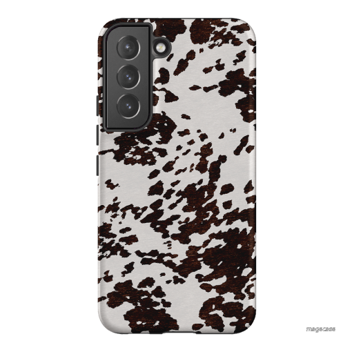 Cowhide Charm Printed Phone Cases Samsung Galaxy S22 / Armoured by The Dairy - The Dairy