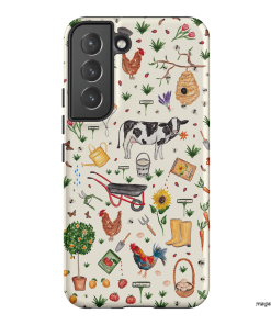 Farm Stay Printed Phone Cases Samsung Galaxy S22 / Armoured by BG. Studio - The Dairy