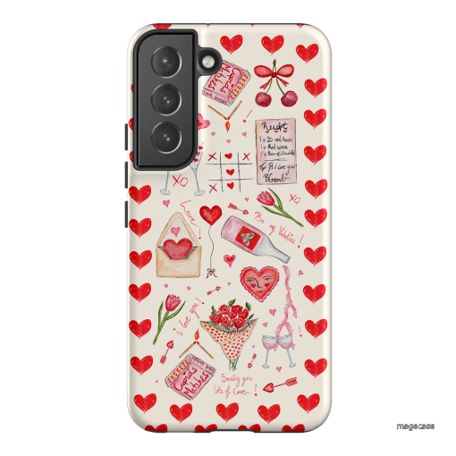 Love Note Printed Phone Cases Samsung Galaxy S22 / Armoured by BG. Studio - The Dairy