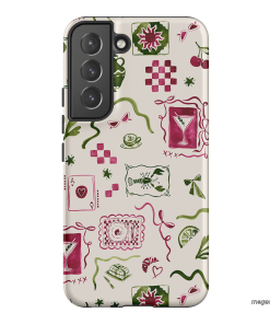 Martini Gal Printed Phone Cases Samsung Galaxy S22 / Armoured by Charlie Taylor - The Dairy