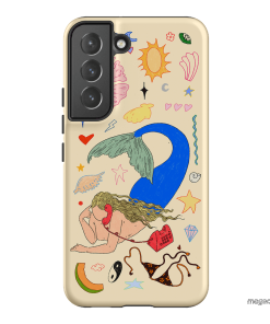 Mermaid Salad Cream Printed Phone Cases Samsung Galaxy S22 / Armoured by Easty Beasty - The Dairy