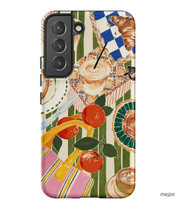 Morning Goss Printed Phone Cases Samsung Galaxy S22 / Armoured by Charlie Taylor - The Dairy