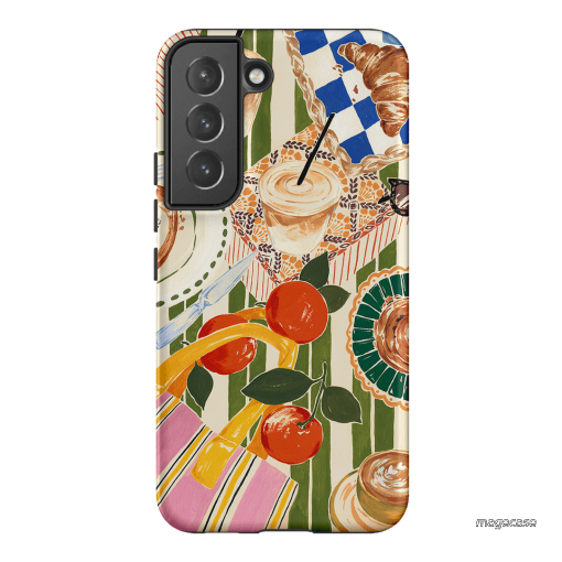 Morning Goss Printed Phone Cases Samsung Galaxy S22 / Armoured by Charlie Taylor - The Dairy