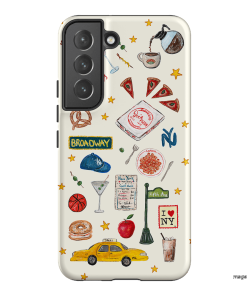 NYC Light Printed Phone Cases Samsung Galaxy S22 / Armoured by BG. Studio - The Dairy