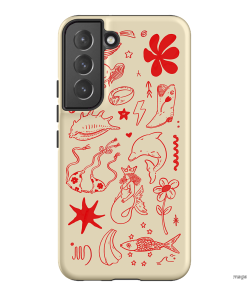 Spiced Cowboy Cream Printed Phone Cases Samsung Galaxy S22 / Armoured by Easty Beasty - The Dairy