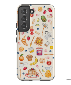 Sunday Breakfast Printed Phone Cases Samsung Galaxy S22 / Armoured by BG. Studio - The Dairy