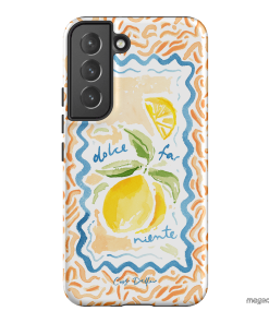 Dolce Far Niente Printed Phone Cases Samsung Galaxy S22 / Armoured by Cass Deller - The Dairy