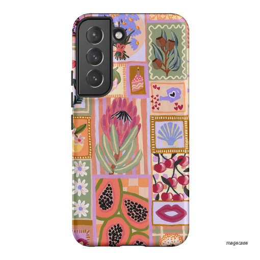 Summer Postcards Printed Phone Cases Samsung Galaxy S22 / Armoured by Amy Gibbs - The Dairy