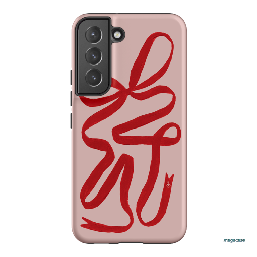Valentine Ribbon Printed Phone Cases Samsung Galaxy S22 / Armoured by Jasmine Dowling - The Dairy