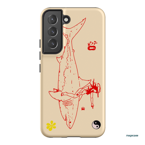 1800-Busy-Rn in Cream Printed Phone Cases Samsung Galaxy S22 Plus / Armoured by Easty Beasty - The Dairy