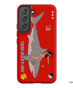 1800-Busy Rn in Red Printed Phone Cases Samsung Galaxy S22 Plus / Armoured by Easty Beasty - The Dairy