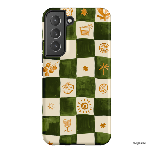 Afternoon Mezze Printed Phone Cases Samsung Galaxy S22 Plus / Armoured by Charlie Taylor - The Dairy