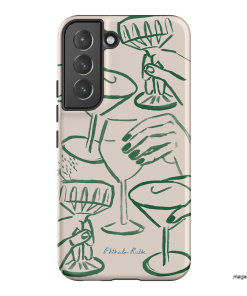 Cheers Printed Phone Cases Samsung Galaxy S22 Plus / Armoured by Phthalo Ruth - The Dairy