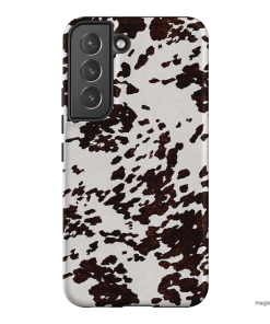 Cowhide Charm Printed Phone Cases Samsung Galaxy S22 Plus / Armoured by The Dairy - The Dairy