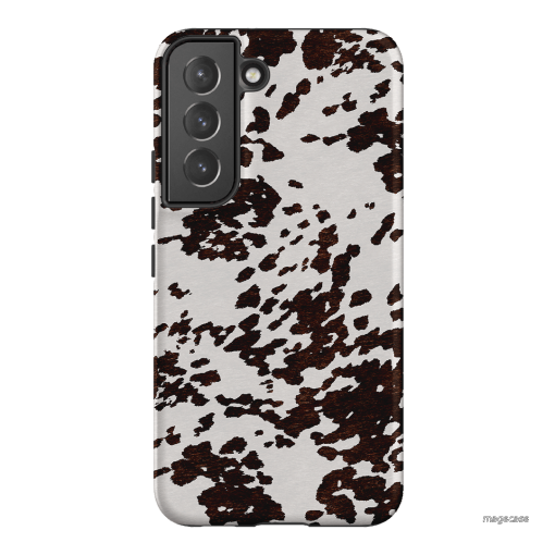 Cowhide Charm Printed Phone Cases Samsung Galaxy S22 Plus / Armoured by The Dairy - The Dairy