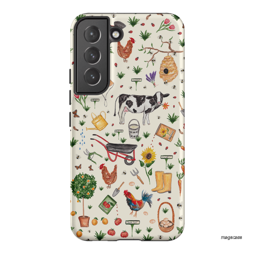 Farm Stay Printed Phone Cases Samsung Galaxy S22 Plus / Armoured by BG. Studio - The Dairy
