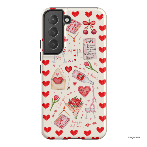 Love Note Printed Phone Cases Samsung Galaxy S22 Plus / Armoured by BG. Studio - The Dairy