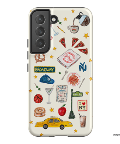 NYC Light Printed Phone Cases Samsung Galaxy S22 Plus / Armoured by BG. Studio - The Dairy