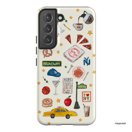 NYC Light Printed Phone Cases Samsung Galaxy S22 Plus / Armoured by BG. Studio - The Dairy
