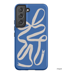 Something Blue Ribbon Printed Phone Cases Samsung Galaxy S22 Plus / Armoured by Jasmine Dowling - The Dairy