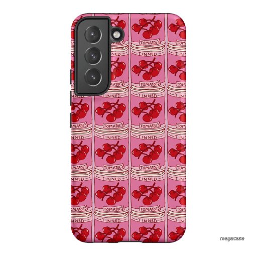 Tinned Tomatoes Printed Phone Cases Samsung Galaxy S22 Plus / Armoured by The Dairy - The Dairy