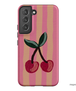 Cherry On Top Printed Phone Cases Samsung Galaxy S22 Plus / Armoured by Amy Gibbs - The Dairy