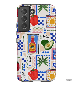 Mexico Holiday Printed Phone Cases Samsung Galaxy S22 Plus / Armoured by Charlie Taylor - The Dairy