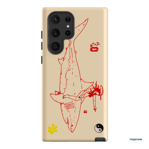 1800-Busy-Rn in Cream Printed Phone Cases Samsung Galaxy S22 Ultra / Armoured by Easty Beasty - The Dairy