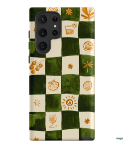 Afternoon Mezze Printed Phone Cases Samsung Galaxy S22 Ultra / Armoured by Charlie Taylor - The Dairy