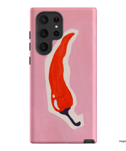 Chilli Printed Phone Cases Samsung Galaxy S22 Ultra / Armoured by Studio Bon - The Dairy