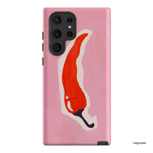 Chilli Printed Phone Cases Samsung Galaxy S22 Ultra / Armoured by Studio Bon - The Dairy