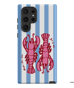 Lobster for Life Printed Phone Cases Samsung Galaxy S22 Ultra / Armoured by The Dairy - The Dairy