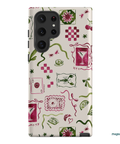 Martini Gal Printed Phone Cases Samsung Galaxy S22 Ultra / Armoured by Charlie Taylor - The Dairy