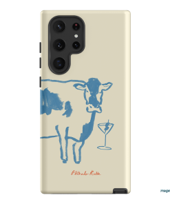 Mootini Blue Printed Phone Cases by Phthalo Ruth - The Dairy