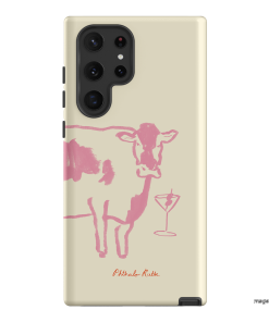 Mootini Pink Printed Phone Cases by Phthalo Ruth - The Dairy