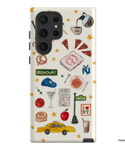 NYC Light Printed Phone Cases Samsung Galaxy S22 Ultra / Armoured by BG. Studio - The Dairy