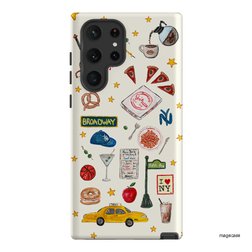 NYC Light Printed Phone Cases Samsung Galaxy S22 Ultra / Armoured by BG. Studio - The Dairy