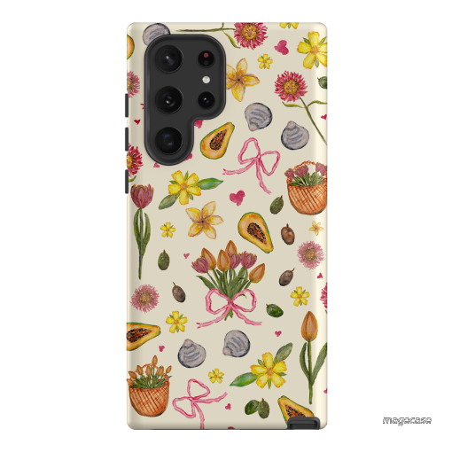 Bouquets & Bows Printed Phone Cases Samsung Galaxy S22 Ultra / Armoured by BG. Studio - The Dairy