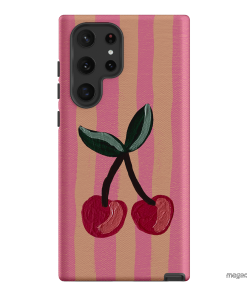 Cherry On Top Printed Phone Cases Samsung Galaxy S22 Ultra / Armoured by Amy Gibbs - The Dairy