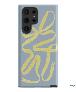 Sorbet Ribbon Printed Phone Cases Samsung Galaxy S22 Ultra / Armoured by Jasmine Dowling - The Dairy