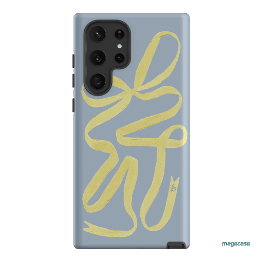Sorbet Ribbon Printed Phone Cases Samsung Galaxy S22 Ultra / Armoured by Jasmine Dowling - The Dairy