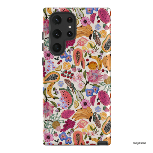 Summer Loving Printed Phone Cases Samsung Galaxy S22 Ultra / Armoured by Amy Gibbs - The Dairy